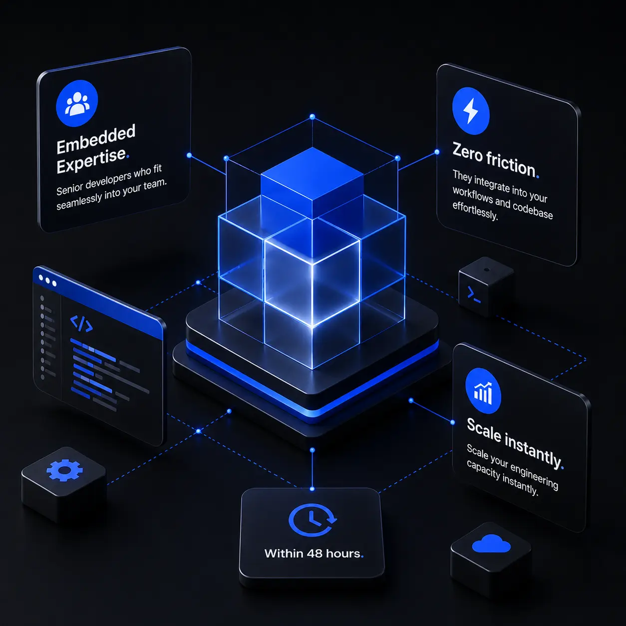 Staff Augmentation Graphic